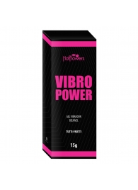 Жидкий вибратор Vibro Power со вкусом тутти-фрутти - 15 гр. - HotFlowers - купить с доставкой в Калуге