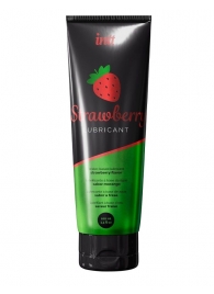 Смазка на водной основе с ароматом клубники Strawberry Lubricant - 100 мл. - INTT - купить с доставкой в Калуге