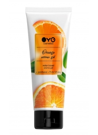 Лубрикант на водной основе OYO Aroma Gel Orange с ароматом апельсина - 75 мл. - OYO - купить с доставкой в Калуге