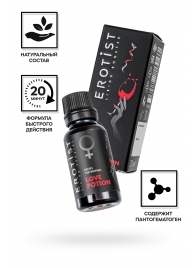 Возбуждающие капли для женщин Erotist Love Potion - 20 мл. - Erotist Libido Booster - купить с доставкой в Калуге