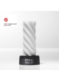 Белый 3D мастурбатор SPIRAL - Tenga - в Калуге купить с доставкой