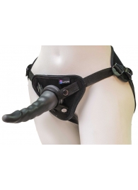 Комплект из трусиков Harness и двух насадок - 20,5 и 18 см. - LOVETOY (А-Полимер) - купить с доставкой в Калуге