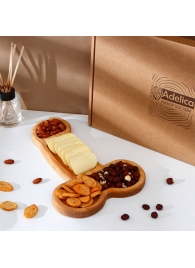 Деревянное блюдо для подачи в форме члена (32,5 х 20 х 1,7 см) - Сима-Ленд - купить с доставкой в Калуге