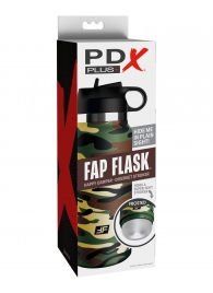 Мастурбатор в камуфляжной колбе Fap Flask - Pipedream - в Калуге купить с доставкой