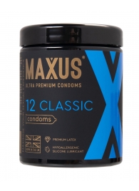 Классические презервативы MAXUS Classic - 12 шт. - Maxus - купить с доставкой в Калуге