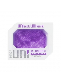 Фиолетовый мастурбатор-стимулятор Tenga Uni Amethyst - Tenga - в Калуге купить с доставкой