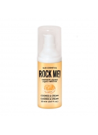 Жидкий вибратор Nuei Rock Me! с ароматом печенья и сливок - 20 мл. - Nuei cosmetics - купить с доставкой в Калуге