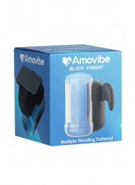 Инновационный робот-мастурбатор Black Knight с функцией пенетрации - Amovibe - в Калуге купить с доставкой