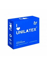 Классические презервативы Unilatex Natural Plain - 3 шт. - Unilatex - купить с доставкой в Калуге