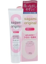 Гель-смазка на водной основе Sagami Original - 60 гр. - Sagami - купить с доставкой в Калуге