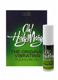 Масло унисекс с эффектом вибрации Oh! Holy Mary - 6 мл. - Nuei cosmetics - купить с доставкой в Калуге