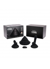 Конусный вибромассажер Cowgirl Cone с 2 насадками - CowGirl - купить с доставкой в Калуге
