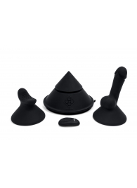 Конусный вибромассажер Cowgirl Cone с 2 насадками - CowGirl - купить с доставкой в Калуге