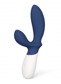 Синий вибромассажер простаты Lelo Loki Wave 2 - 19,6 см. - Lelo - в Калуге купить с доставкой
