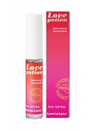 Возбуждающий блеск для губ Love Potion - 8 мл. - Love to Love - купить с доставкой в Калуге