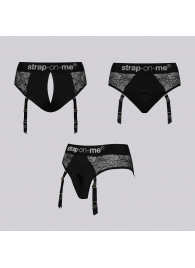 Трусики для фиксации насадок Strap-on-me Harness Lingerie Diva XS - Strap-on-me - купить с доставкой в Калуге