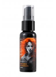 Гель с эффектом вибрации Volcano Of Passion со вкусом вишни - 25 мл. - Erotist Lubricants - купить с доставкой в Калуге