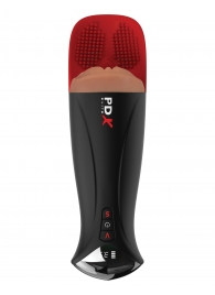 Мастурбатор-вагина в колбе с вибрацией Fuck-O-Matic Pro XL - Pipedream - в Калуге купить с доставкой