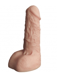 Телесный фаллоудлинитель с мошонкой Cock Next - 17 см. - LOVETOY (А-Полимер) - в Калуге купить с доставкой