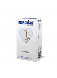 Особо тонкие презервативы Masculan Ultra Fine - 21 шт. - Masculan - купить с доставкой в Калуге
