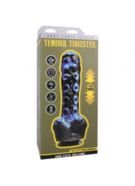 Черно-синяя мини-машина на присоске Tendril Thruster - 21,6 см. - Doc Johnson - купить с доставкой в Калуге