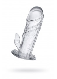 Прозрачная насадка на пенис Uco - 13 см. - A-toys - в Калуге купить с доставкой