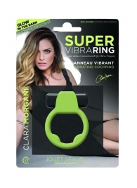 Люминесцентное эрекционное виброкольцо Super - Clara Morgane - в Калуге купить с доставкой