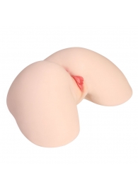 Мастурбатор-полуторс с двойным слоем материала Jenny Onahole Real Hips - KOKOS - в Калуге купить с доставкой