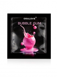 Саше съедобной оральной смазки OraLove с ароматом бабл-гам - 3 гр. - Биоритм - купить с доставкой в Калуге