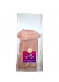 Телесный мастурбатор-вагина с фигурками на поверхности - LOVETOY (А-Полимер) - в Калуге купить с доставкой