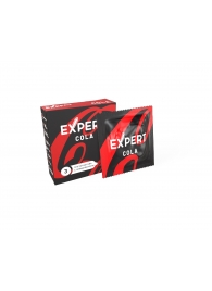 Презервативы с ароматом колы Expert Cola - 3 шт. - Expert - купить с доставкой в Калуге