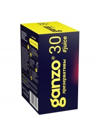 Ароматизированные презервативы Ganzo Juice - 30 шт. - Ganzo - купить с доставкой в Калуге