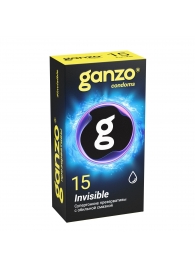 Супертонкие презервативы Ganzo Invisible - 15 шт. - Ganzo - купить с доставкой в Калуге