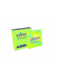 Ультратонкие презервативы Expert Invisible - 3 шт. - Expert - купить с доставкой в Калуге