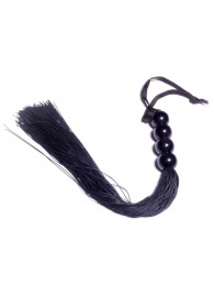 Черная силиконовая плеть - 37 см. - Boys of Toys - купить с доставкой в Калуге