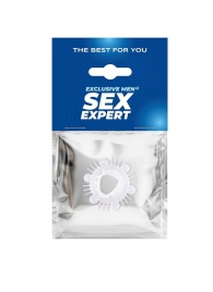 Стимулирующая насадка на пенис с несколькими видами рельефа - Sex Expert - в Калуге купить с доставкой