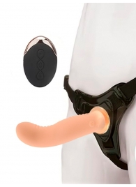 Женский вибрострапон со съемной насадкой и пультом ДУ - Erokay - купить с доставкой в Калуге