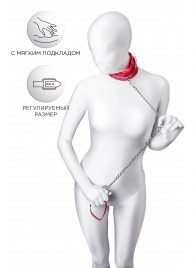 Красный ошейник с подкладкой из меха - ToyFa - купить с доставкой в Калуге