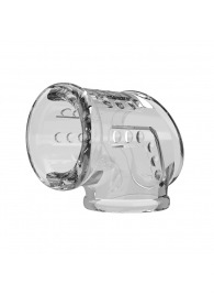 Прозрачная насадка на пенис и мошонку - Baile - в Калуге купить с доставкой