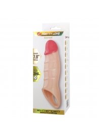 Телесная удлиняющая насадка на пенис Darnel - Baile - в Калуге купить с доставкой