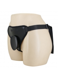 Черные трусики харнесс с платформой Caludio I - Baile - купить с доставкой в Калуге