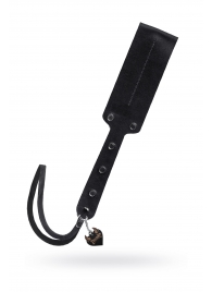 Черный кожаный пэддл - 32 см. - Pecado - купить с доставкой в Калуге