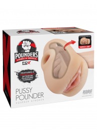 Телесный мастурбатор-вагина Pussy Pounder Squeeze Stroker - Pipedream - в Калуге купить с доставкой