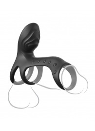 Черная насадка на пенис Ultimate Couples Cage Pro - Pipedream - в Калуге купить с доставкой