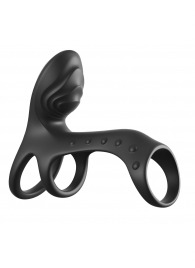 Черная насадка на пенис Ultimate Couples Cage Pro - Pipedream - в Калуге купить с доставкой