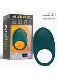 Зеленое интерактивное виброкольцо Ringo - Intoyou - в Калуге купить с доставкой