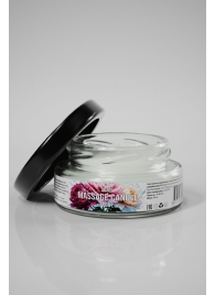 Массажная свеча «Цветущий пион» - 50 мл. - SGAN - купить с доставкой в Калуге