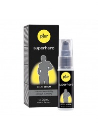 Пролонгатор-сыворотка pjur Superhero Delay Serum - 20 мл. - Pjur - купить с доставкой в Калуге