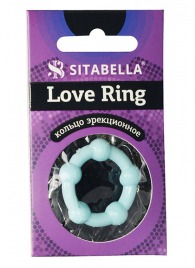 Цветное эрекционное кольцо Love Ring с бусинами - Sitabella - в Калуге купить с доставкой