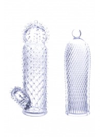 Набор из 2 прозрачных насадок на член Seductive Tickler Sleeves - NMC - в Калуге купить с доставкой